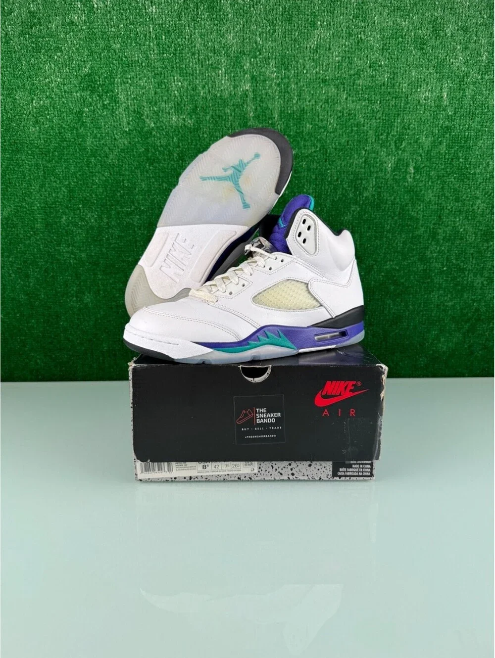 Size 8.5 - Air Jordan 5 Retro 2025 Grape